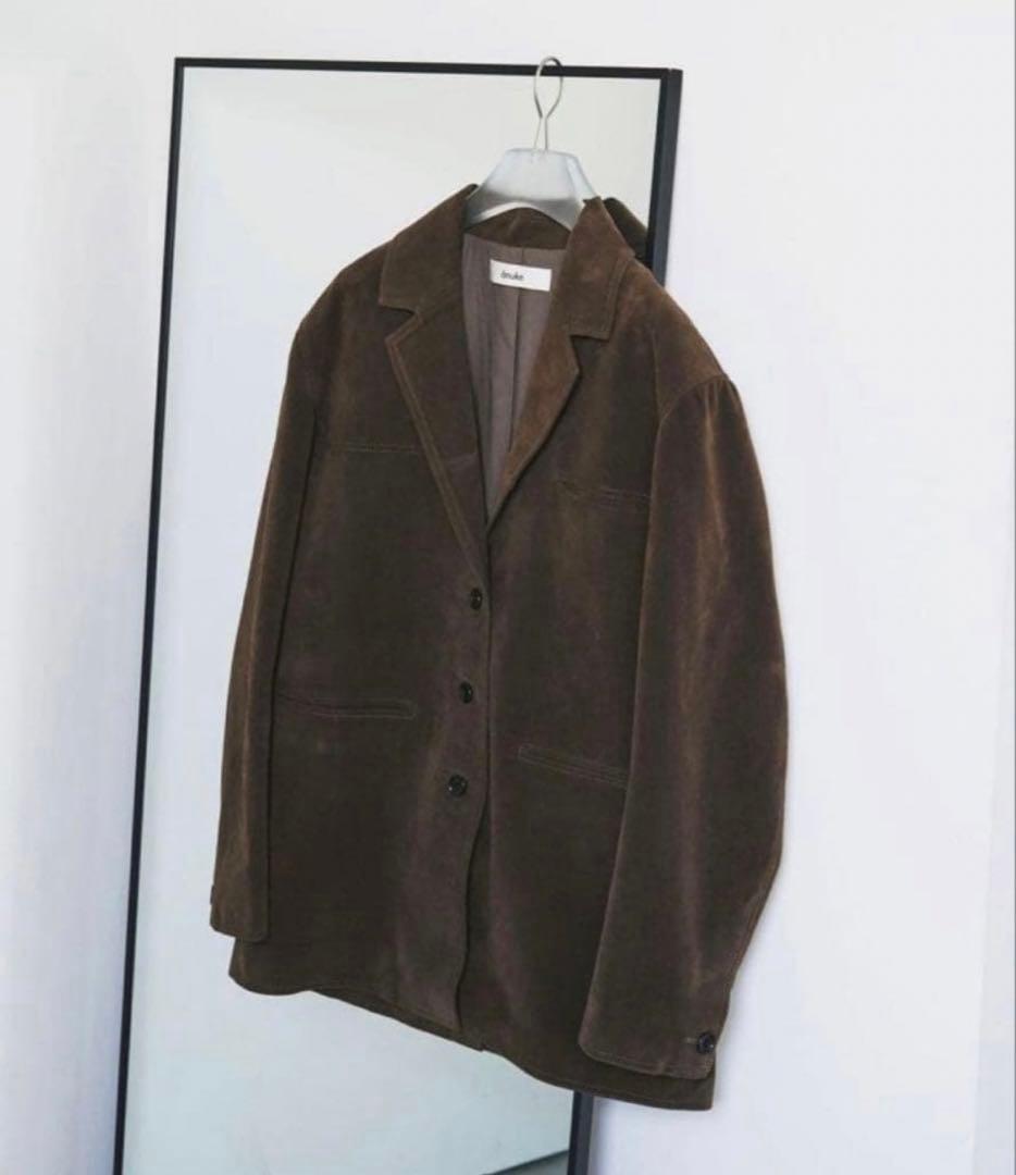 anuke　Eco Suede Jacket 38