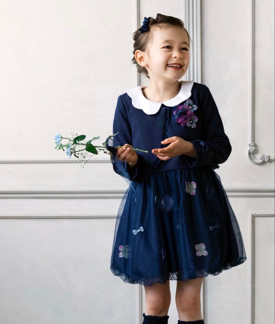 お花とリボンのフォーマルセットアップ