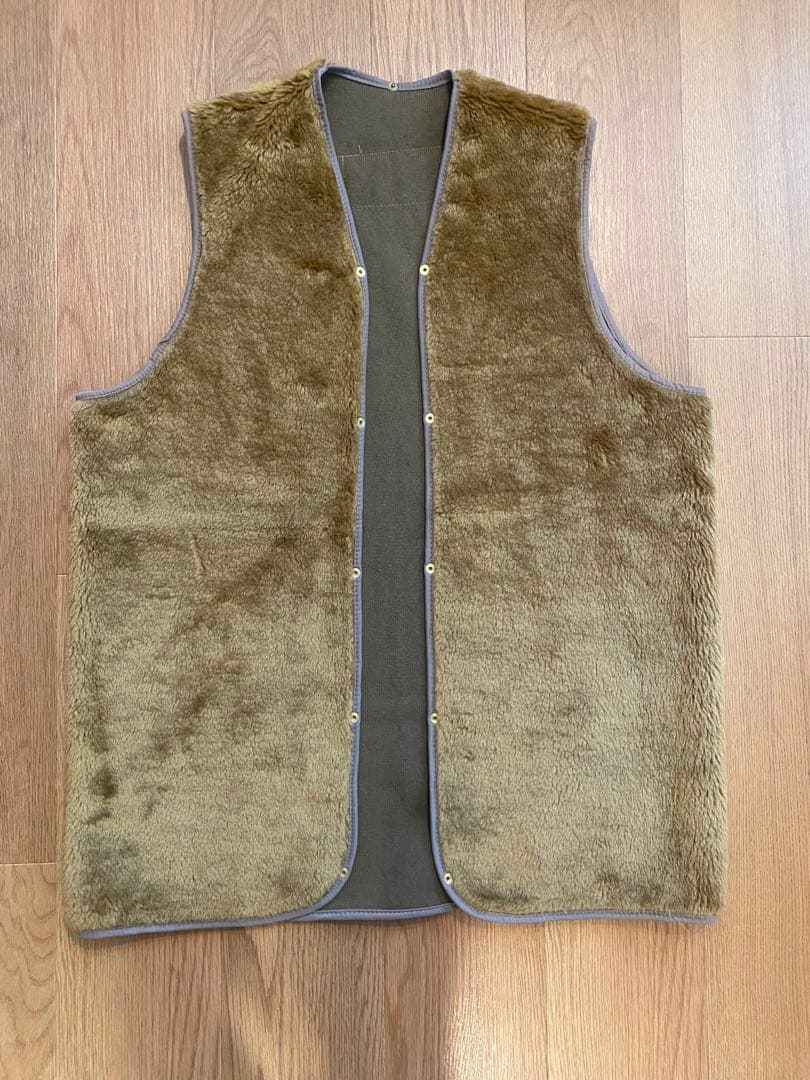 Barbour ビンテージライナーベスト ブラウン L〜XL