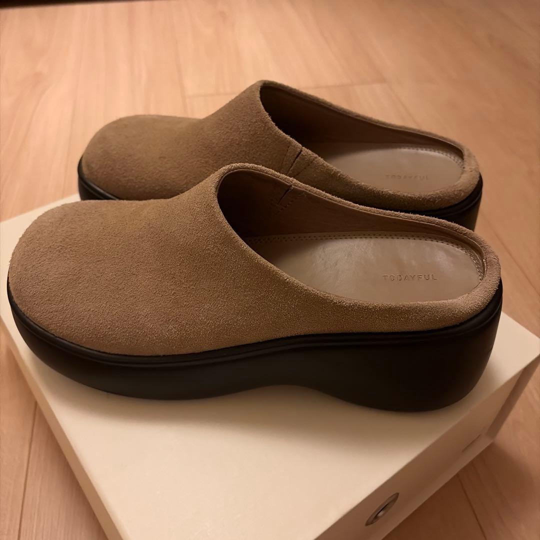 todayful Volume Sole Sabot (期間限定値下げ)