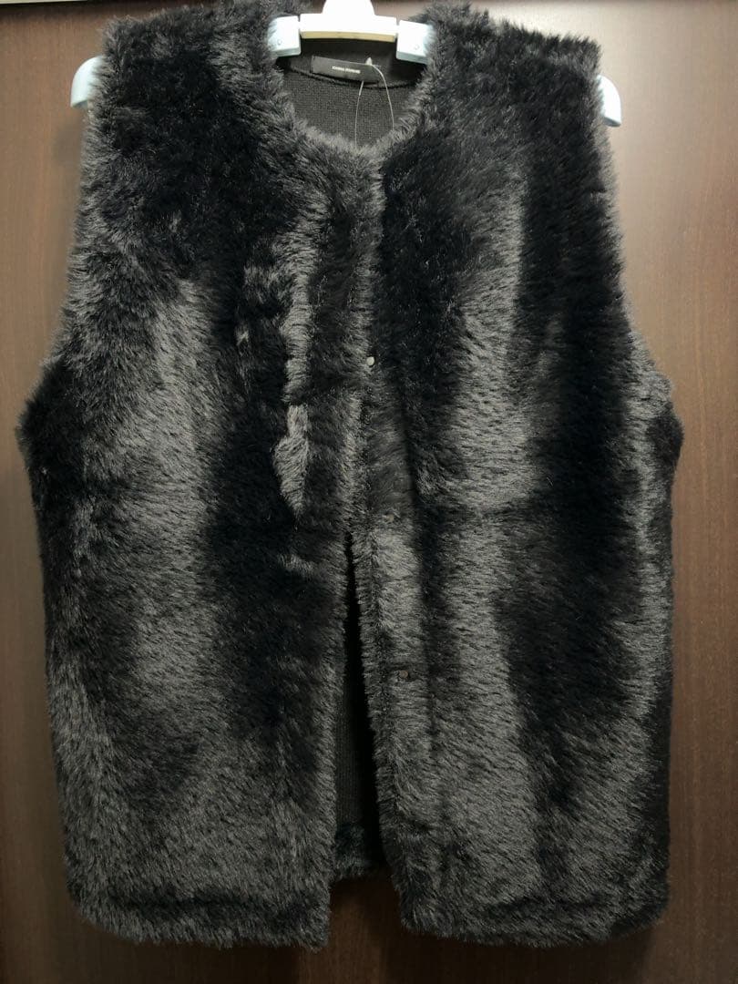 JOURNAL STANDARD／ダブルフェイスフェザークルーネックベスト