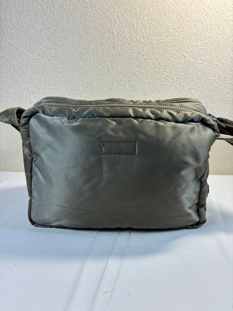 [未使用級] PORTER　タンカー　２層　ショルダーバッグ　M　シルバーグレー