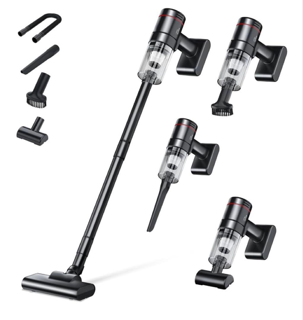 ト*)様 ◆新品未使用◆コードレス掃除機【2025年モデル15000pa強力吸引