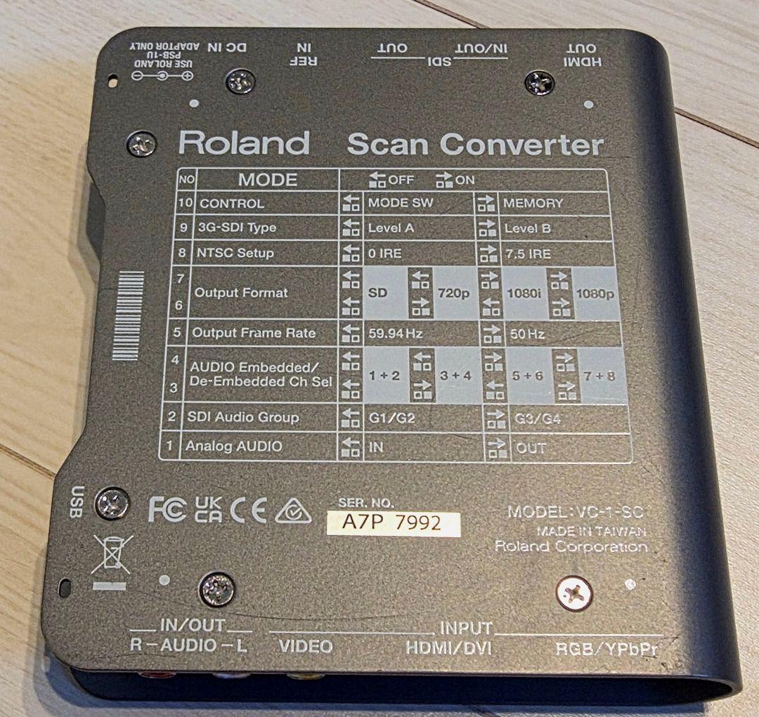 【美品】Roland VC-1-SC スキャンコンバーター