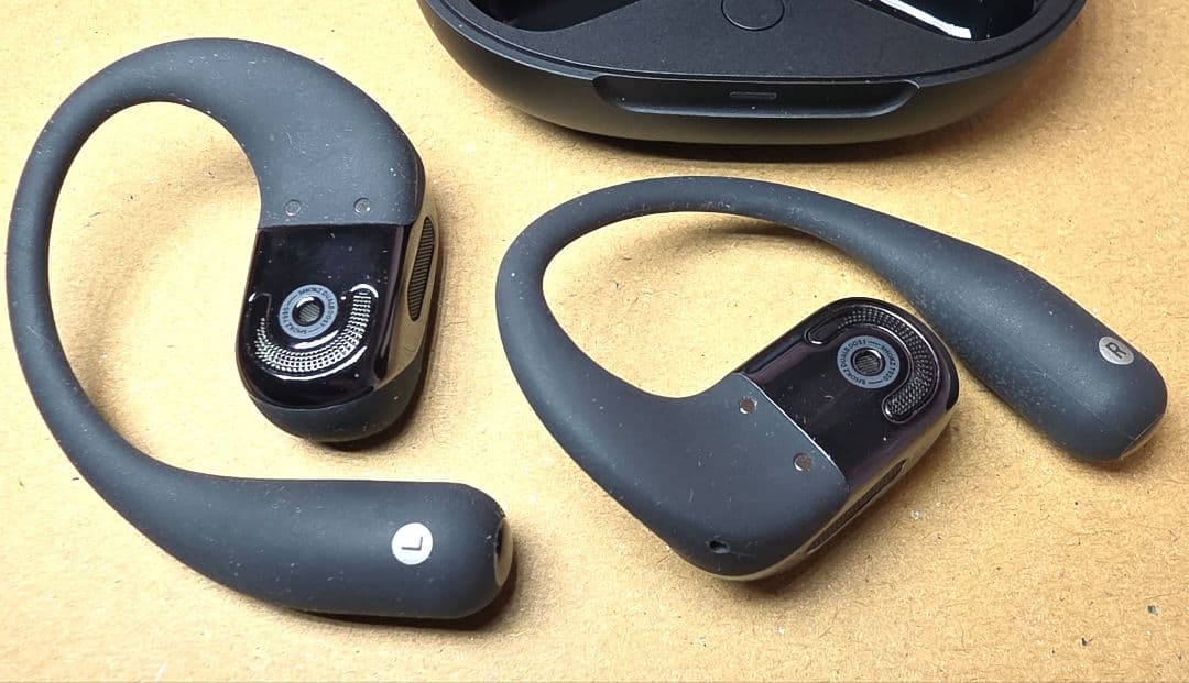 (※マロン)SHOKZ OPENFIT 2 ブラック ワイヤレスイヤホン