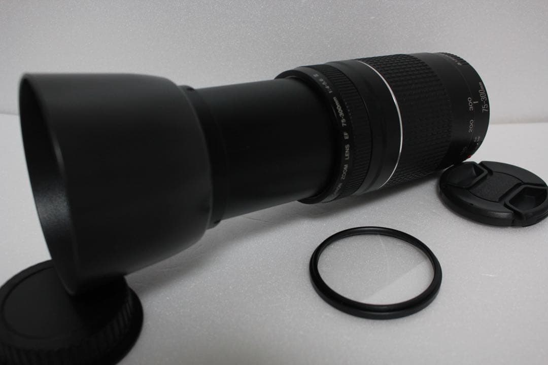 キャノン☆望遠レンズ☆美品☆Canon EF 75-300mm III