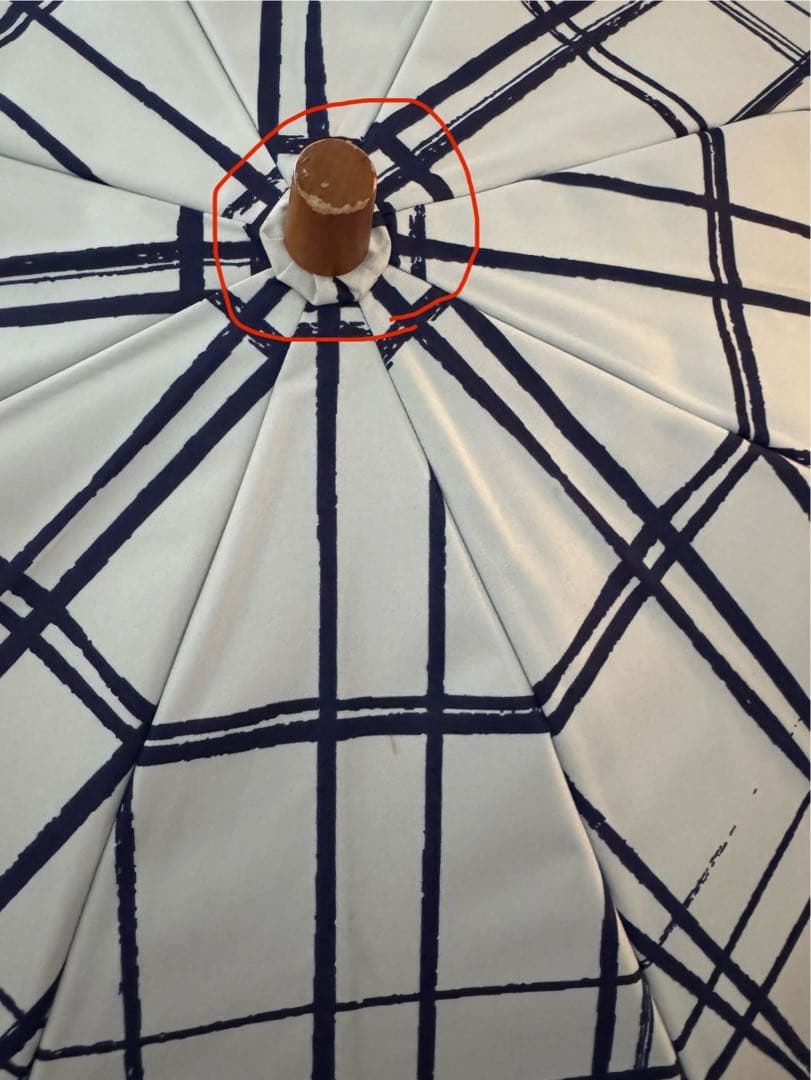 【紫外線100%カット】サンバリア二段折り日傘