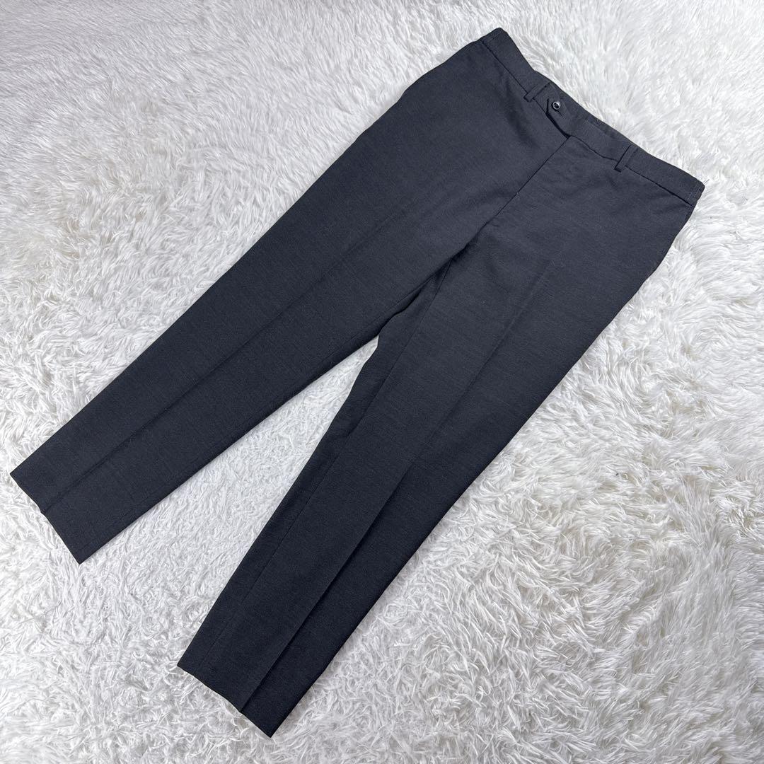 スーツセレクト スリーピーススーツ グレー AB5 ゆったり オールシーズン