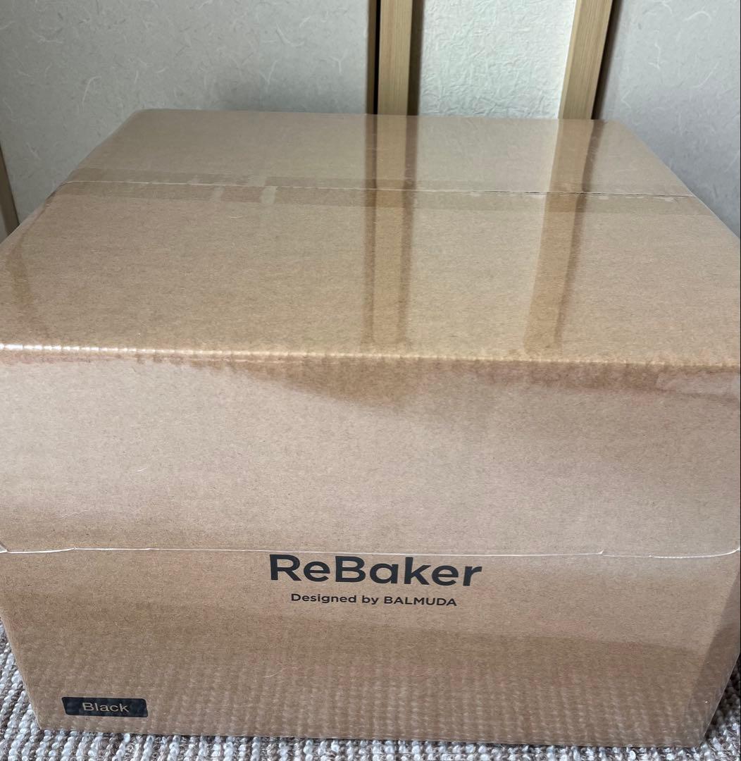 BALMUDA ブラック トースター ReBaker