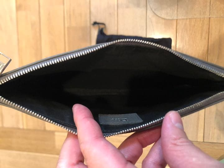 Dio アトリエ　クラッチバッググレー