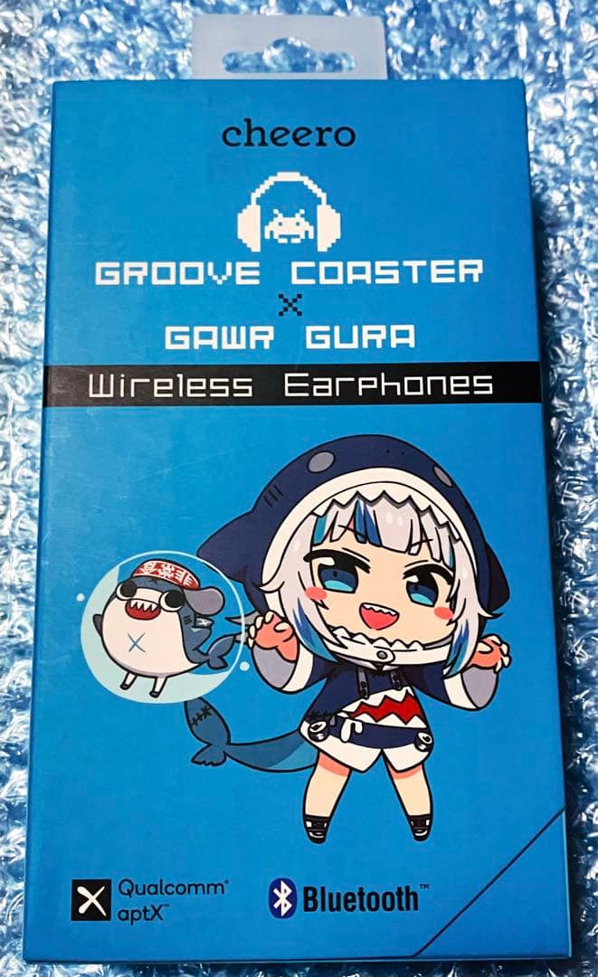 ホロライブ グルーヴコースター wireless earphones がうるぐら
