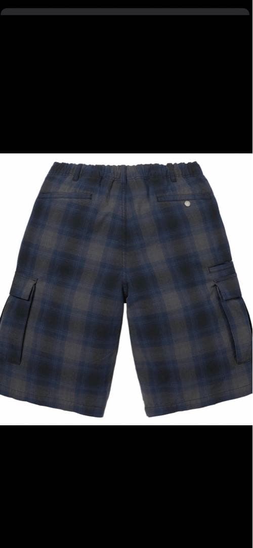 パンツ Supreme Shadow Plaid Cargo Short
