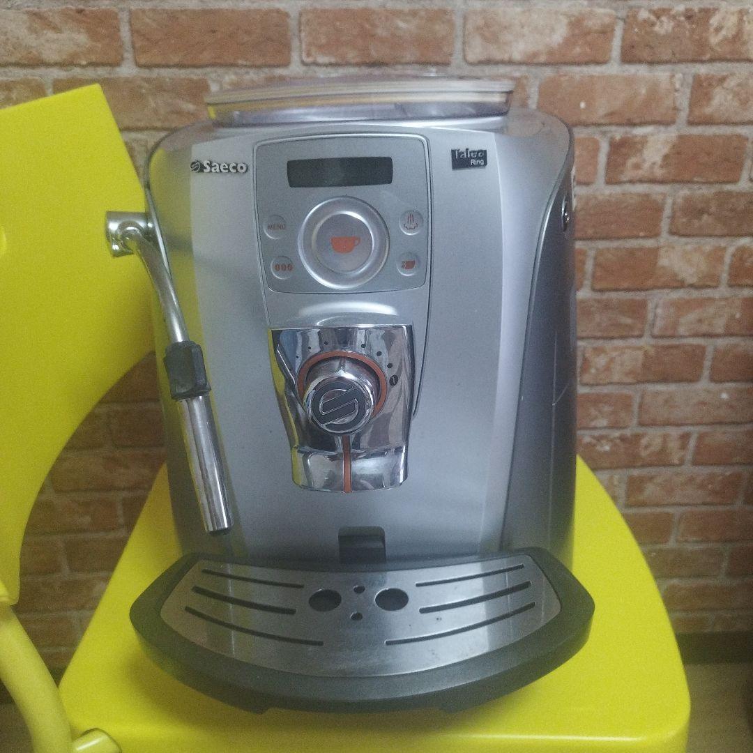 【ジャンク品】Saeco エスプレッソマシン　説明書　付属品つき