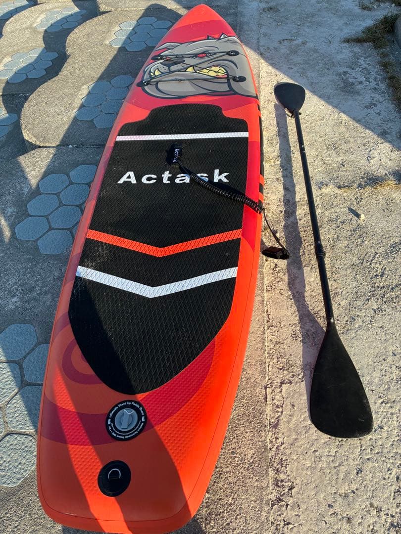 Actask スタンドアップパドルボード オレンジ