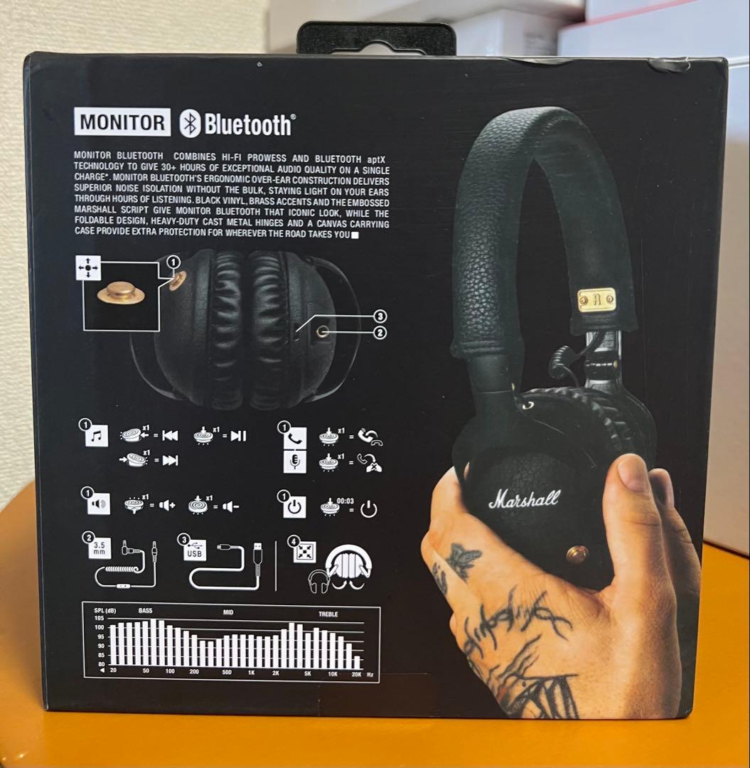 Marshall MONITOR BLUETOOTH ブラック