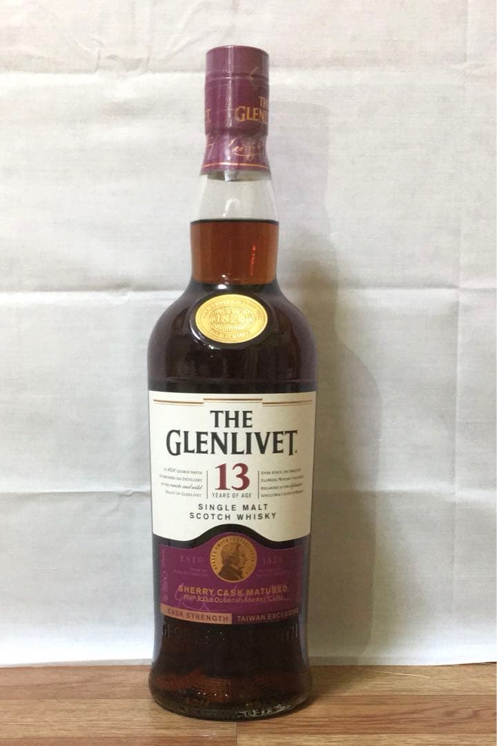 台湾限定 グレンリベット13年 シェリーカスク 60.2% 日本未発売