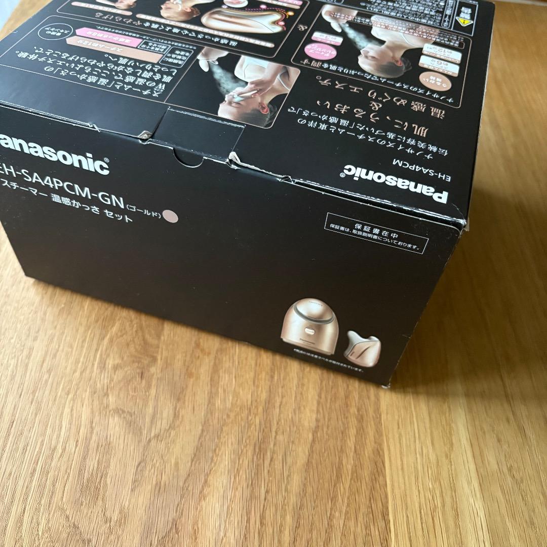 Panasonicスチーマーナノケア&温感かっさゴールドEH-SA4PCM-GN