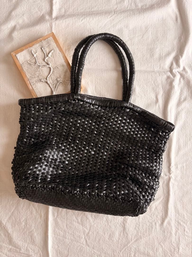 レザー　かごバッグ　メッシュバッグ　本革　検）トゥモローランド