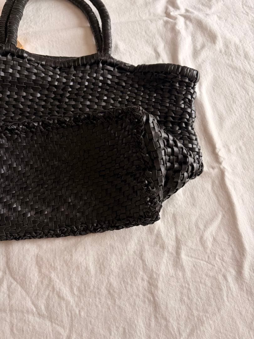 レザー　かごバッグ　メッシュバッグ　本革　検）トゥモローランド