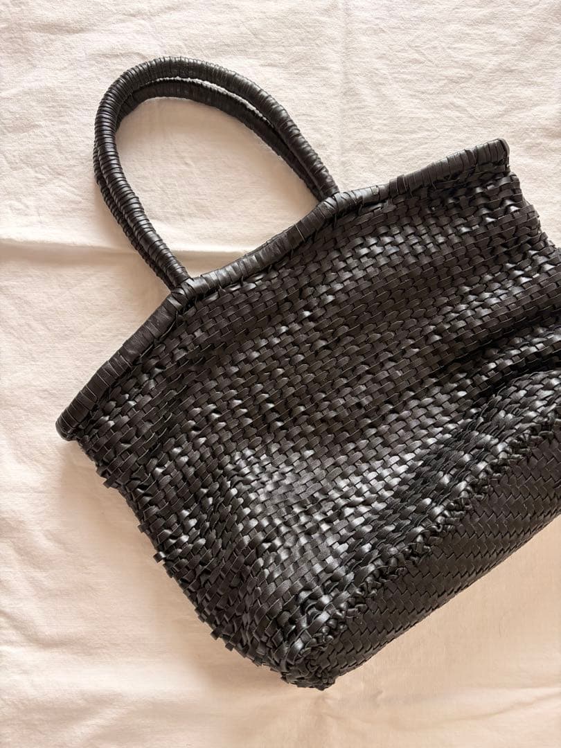 レザー　かごバッグ　メッシュバッグ　本革　検）トゥモローランド