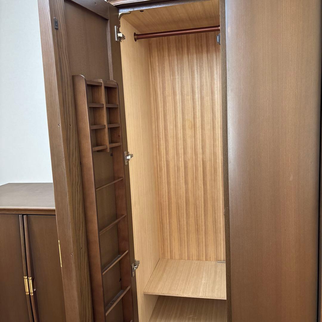 13日までの出品！婚礼家具　洋服箪笥　天然木