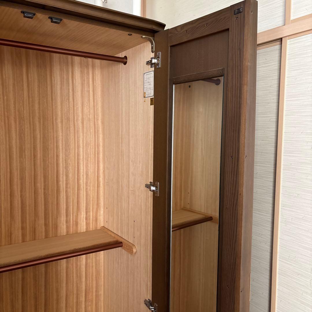 13日までの出品！婚礼家具　洋服箪笥　天然木