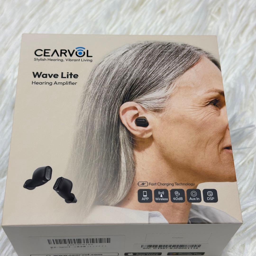 未使用 CEARVOL Wave Lite ワイヤレスイヤホン 集音器 高齢者