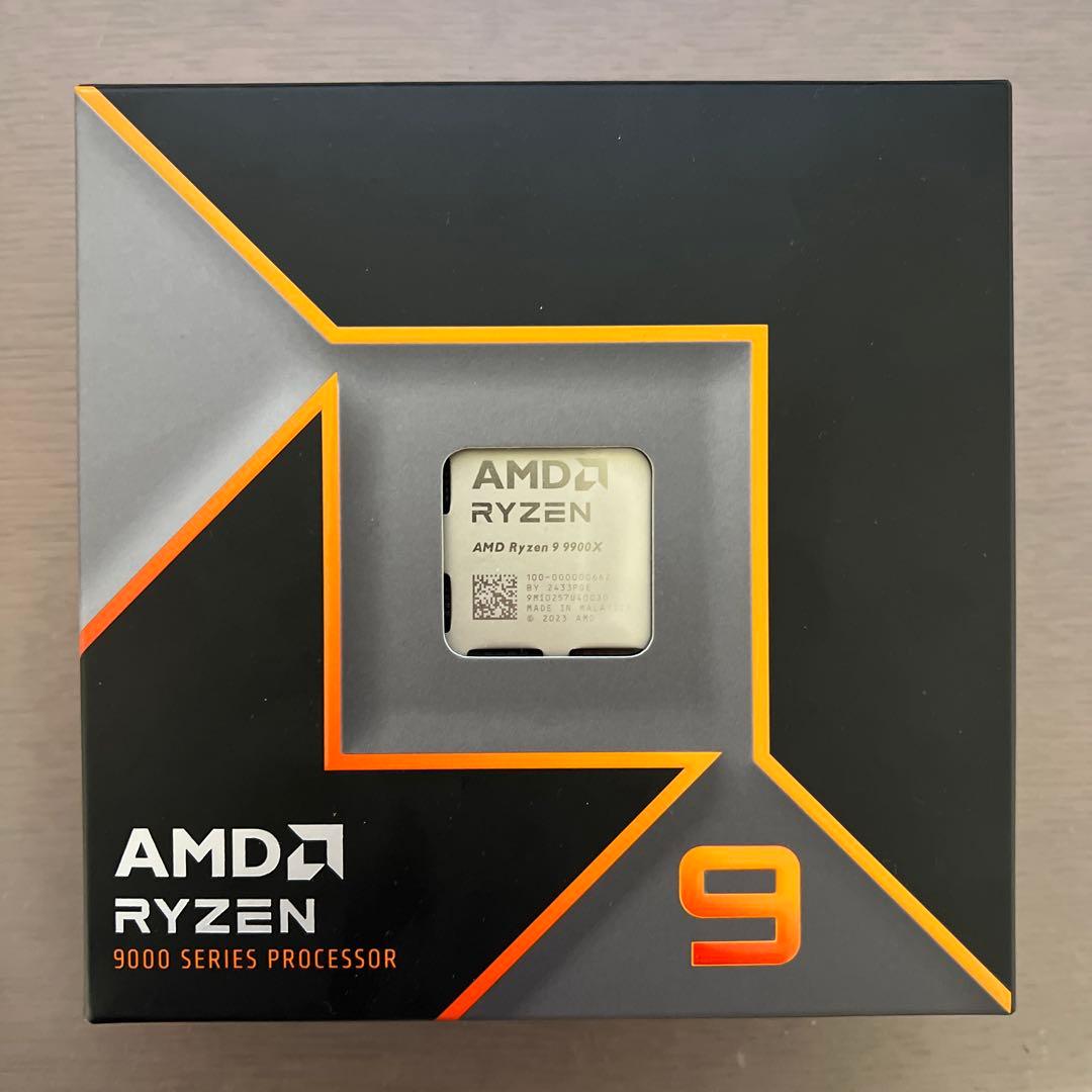 AMD Ryzen 9 9900X 9000シリーズ CPU