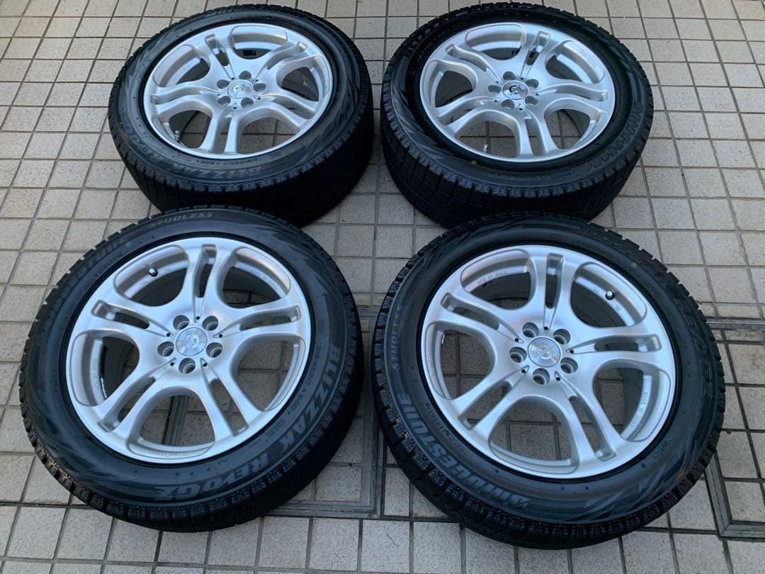 ブリヂストンスタッドレス215/55R17 Team Sparcoホイール