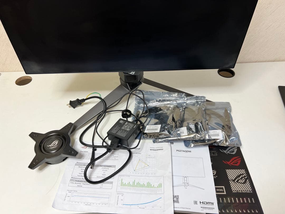 訳あり ROG Swift OLED PG27AQDM ゲーミングモニター