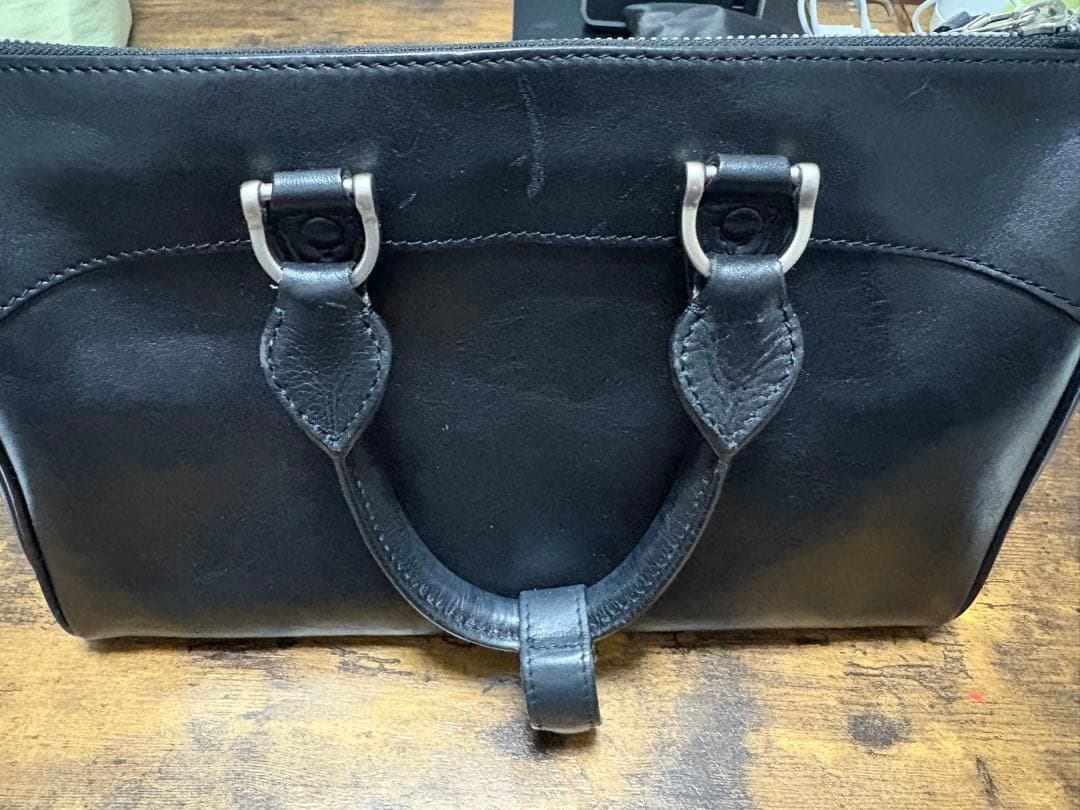 MisakiAVIREX ミニボストン　ショルダーバッグ　革