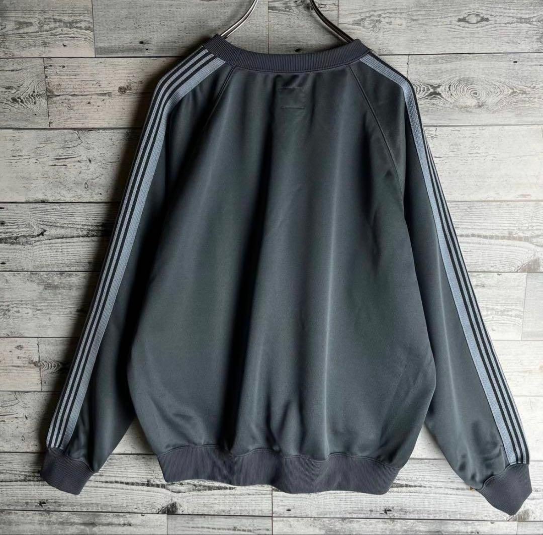 【希少カラー】Needlesワンポイント刺繍ロゴパピヨントラックスウェット