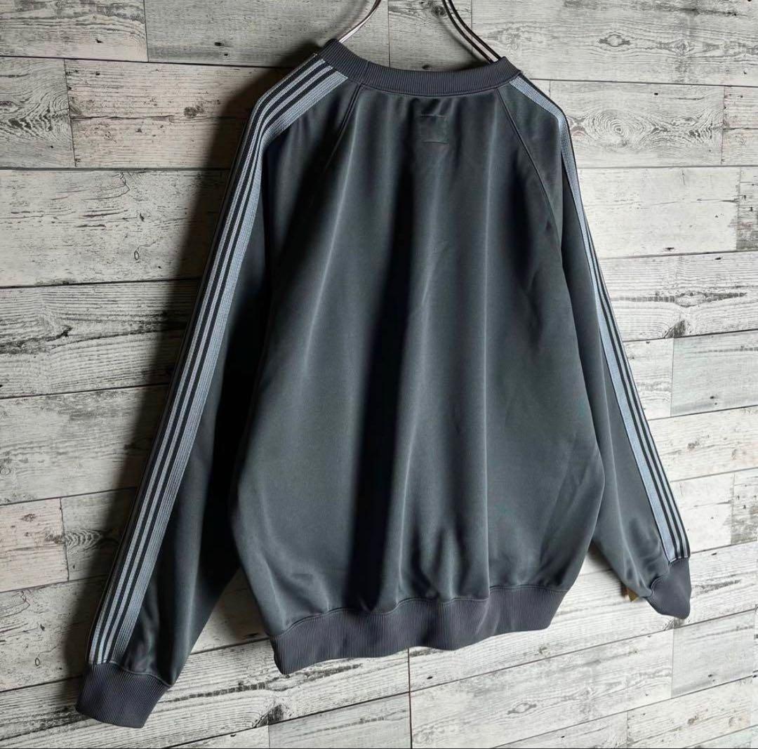 【希少カラー】Needlesワンポイント刺繍ロゴパピヨントラックスウェット