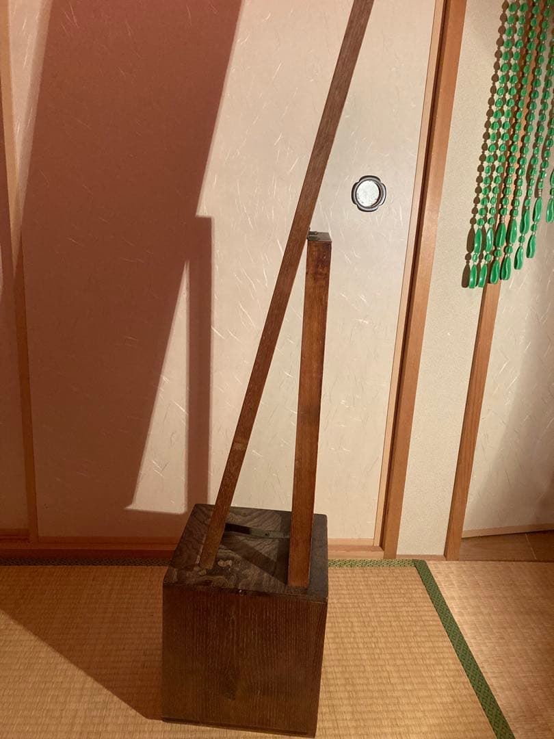 年代物　姿見　鏡台　化粧台　鏡　昭和レトロ　昭和家具　古民家