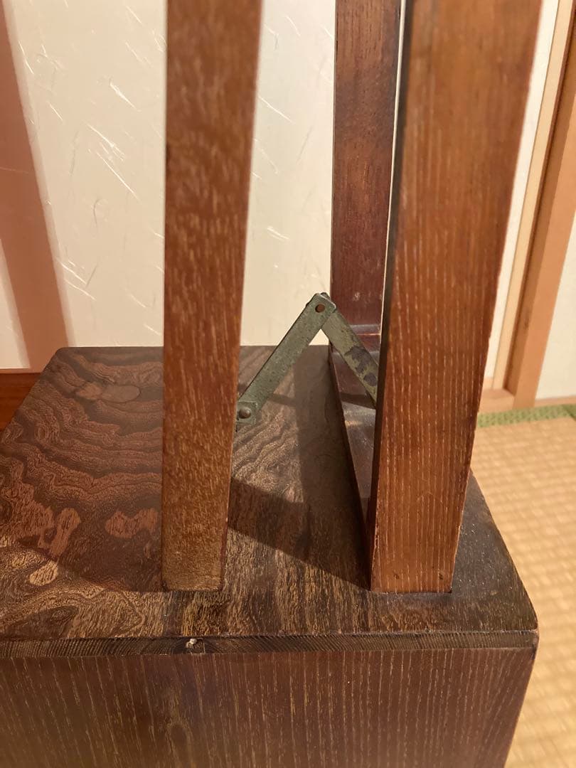 年代物　姿見　鏡台　化粧台　鏡　昭和レトロ　昭和家具　古民家