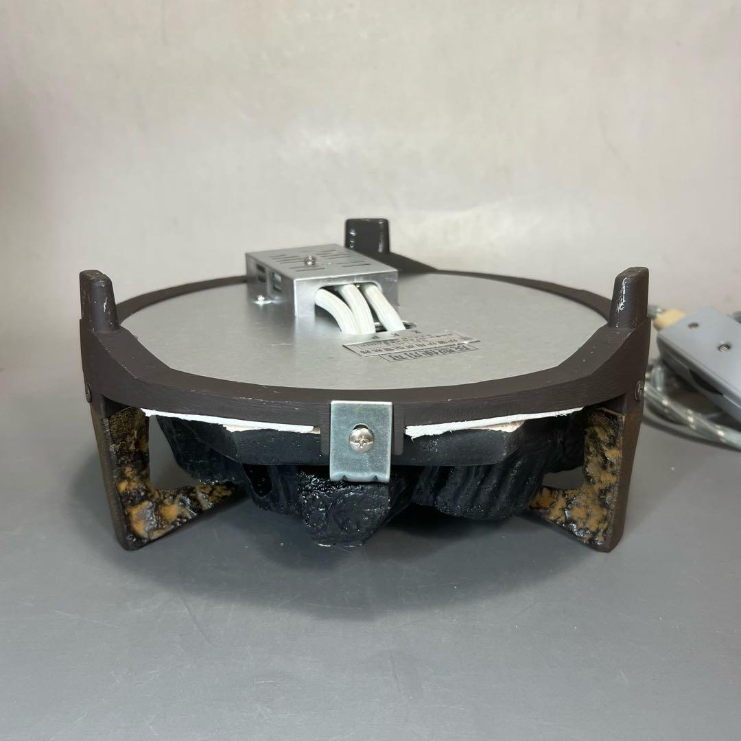 e*.様 炭型電熱器 野々田商店 100V-600W～300W 置炉用　茶道具