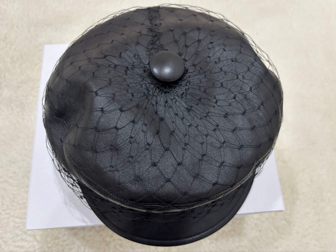 DIOR キャスケット　ベール付き