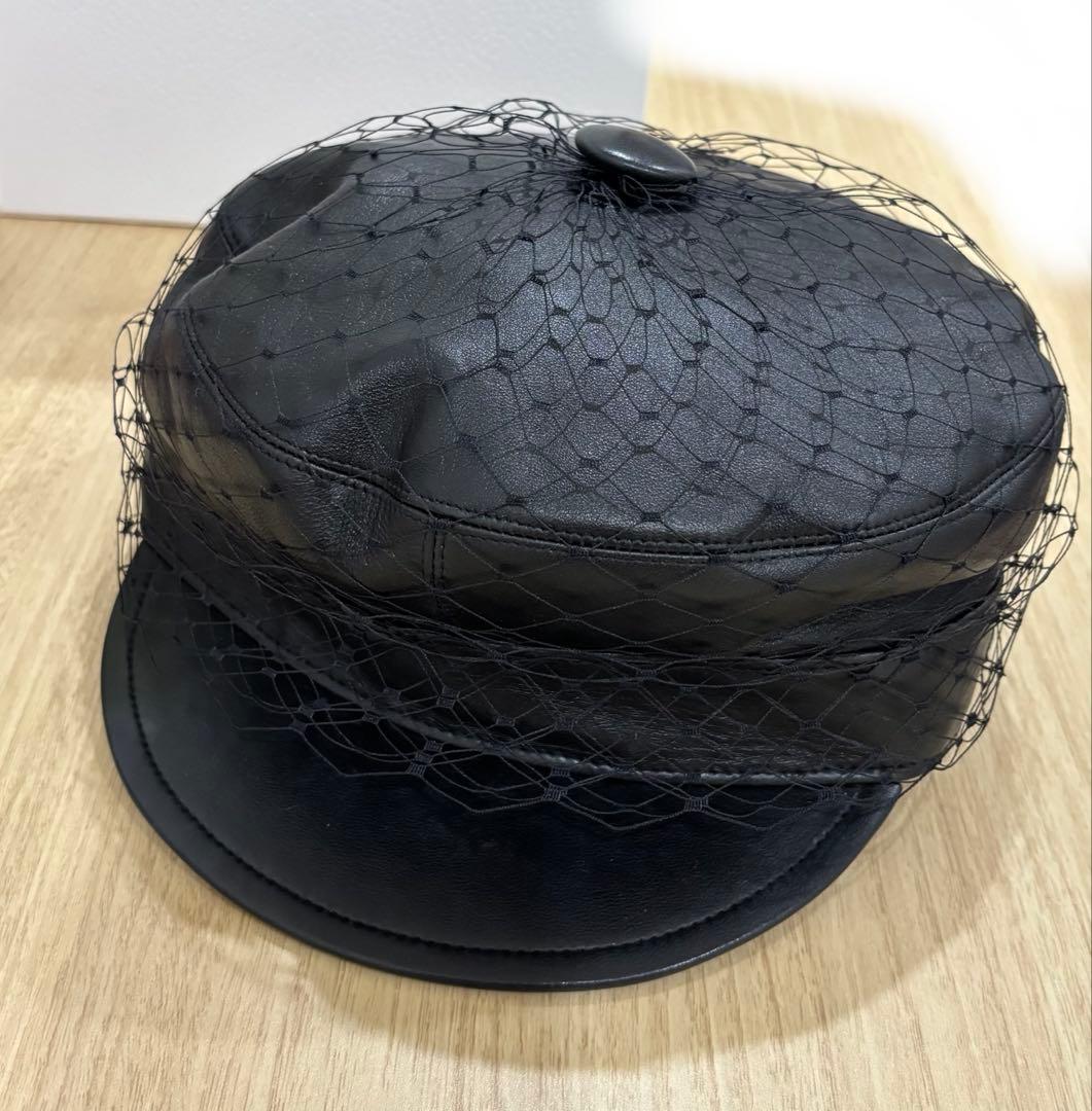 DIOR キャスケット　ベール付き