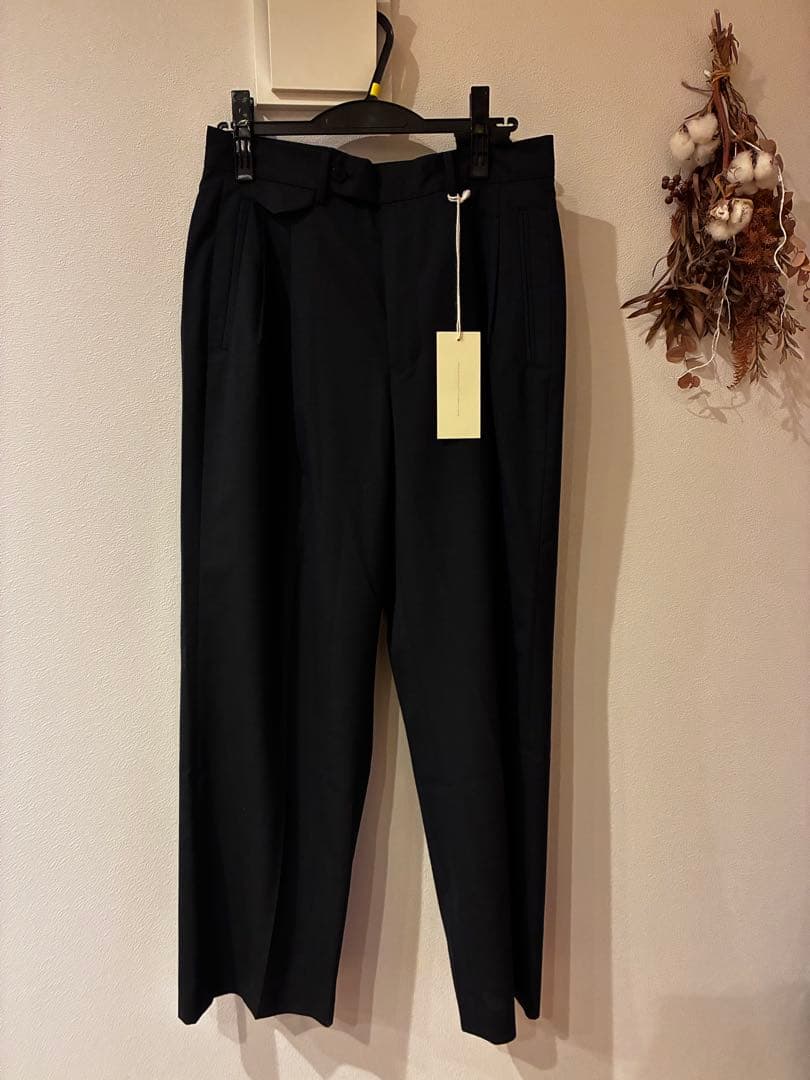 パンツ SUMMER WOOL SLACKS lidnm 24ss