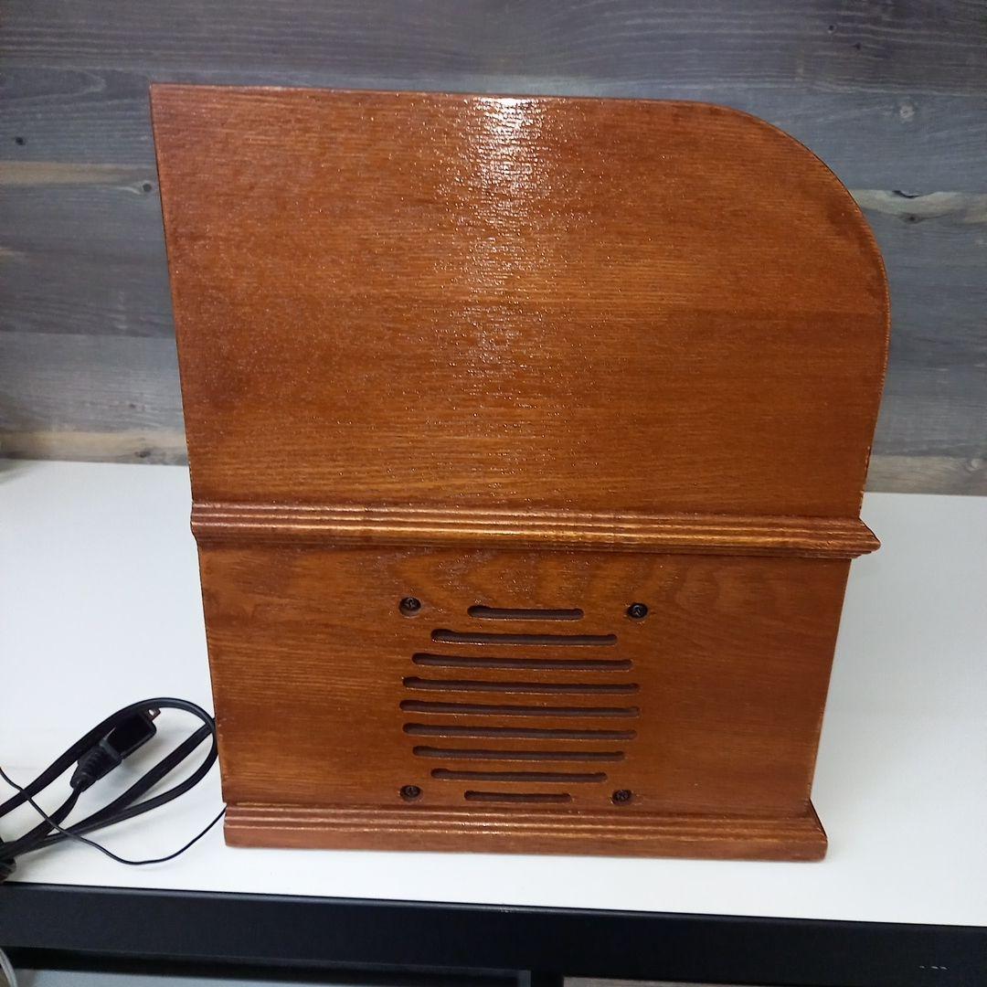 エンボリオ　CDラジオ　PHONOGRAPH　蓄音機　アンティーク　レトロ