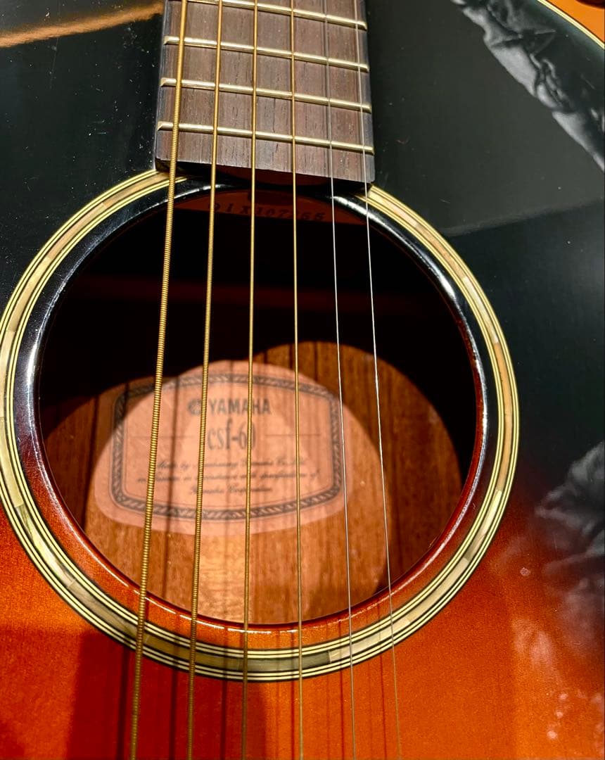 【美品】Yamaha アコースティックギター ＣＳＦ-60