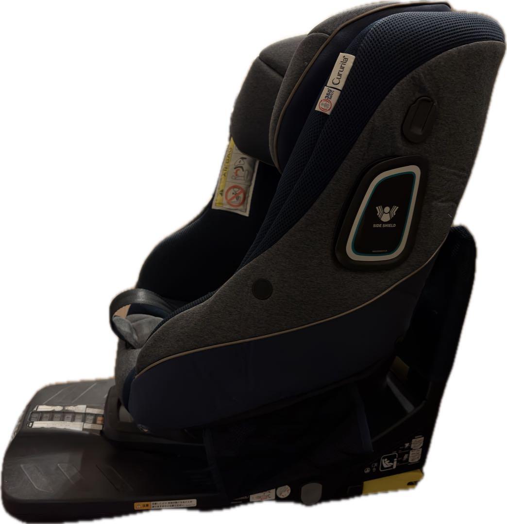 Aprica ISOFIX チャイルドシート Cururila+ 360°ネイビ