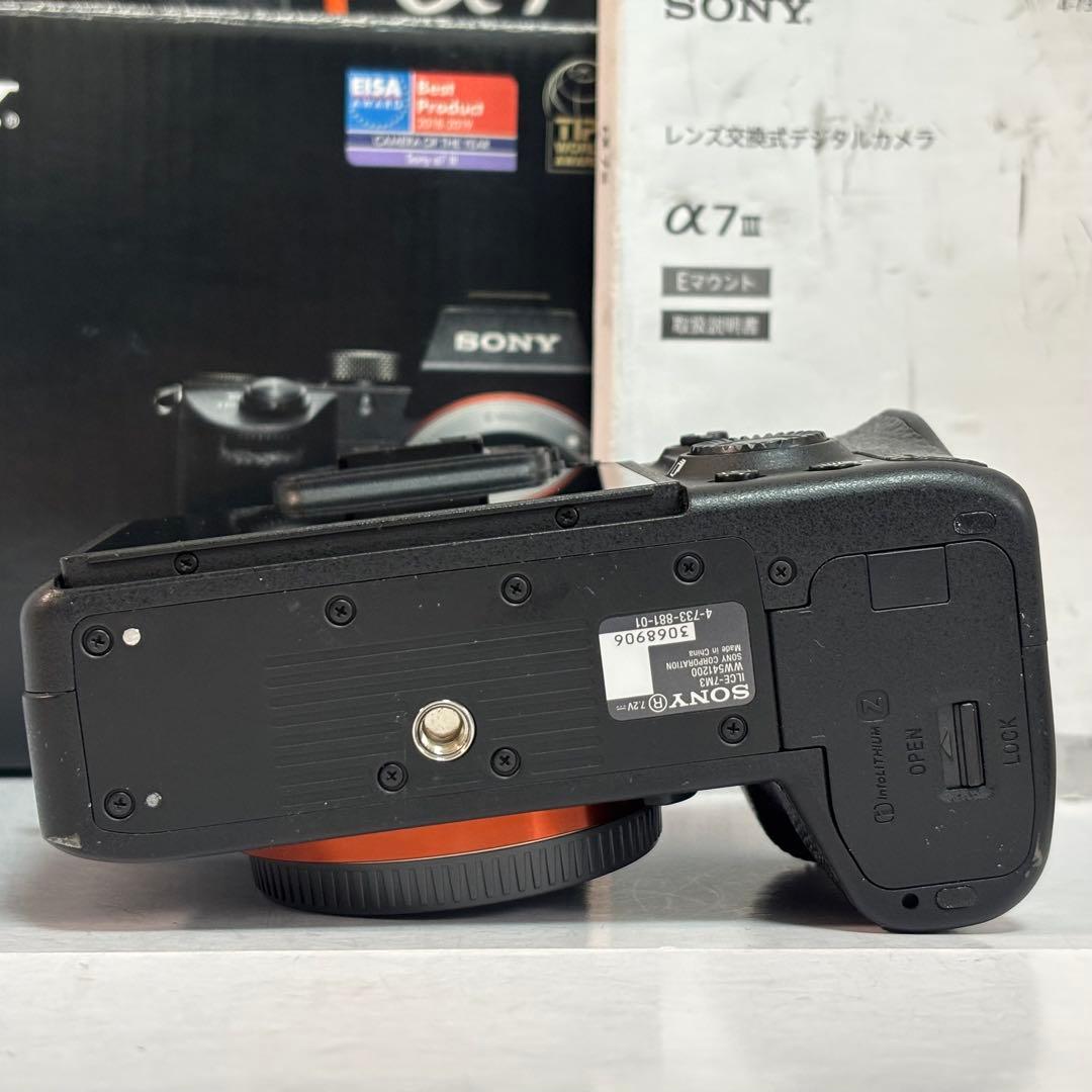 【美品】SONY α7 III ILCE-7M3 シャッター14,750枚程度