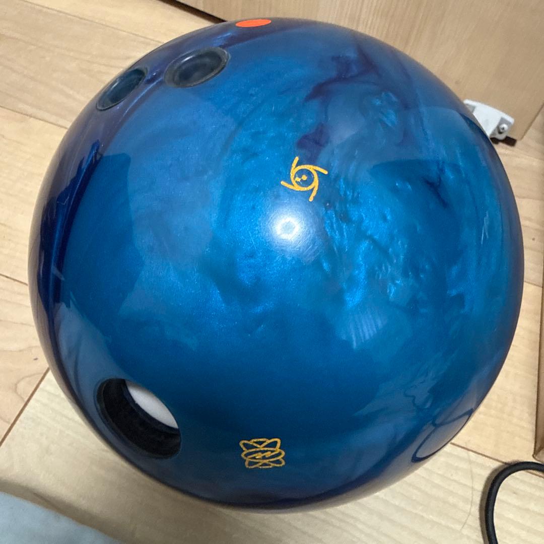 【美品】ボウリングフィジックスパワーエリートブルー　15ポンド