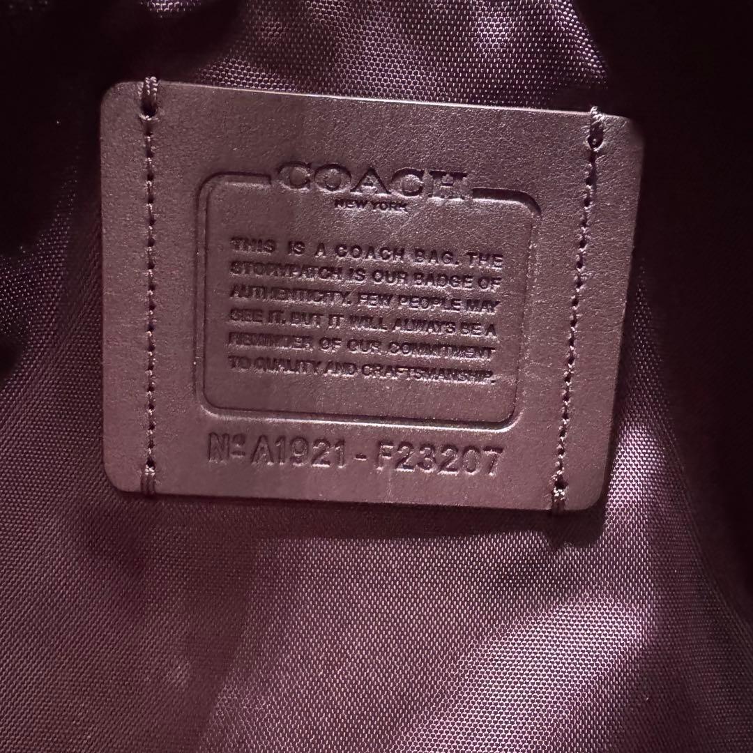 極美品✨コーチ ボストンバッグ トレッカー 2way シグネチャー レザー 黒