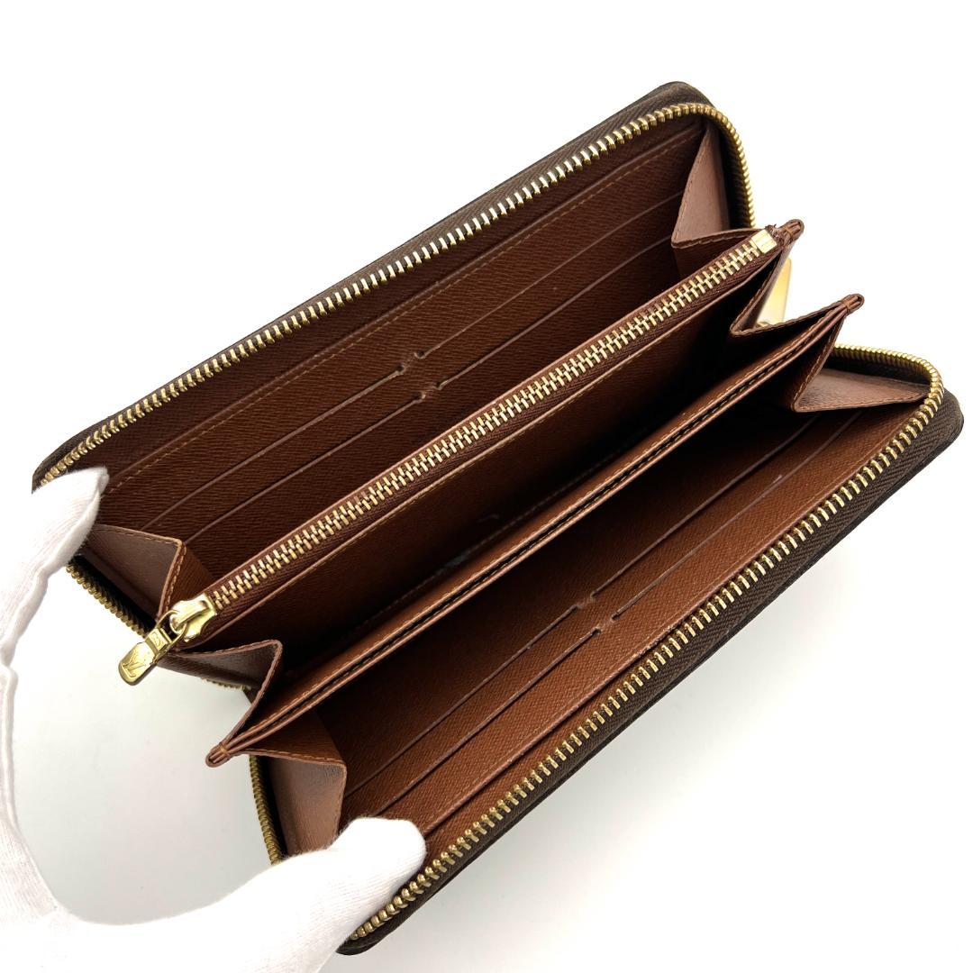 【超極美品】ルイヴィトン モノグラム ジッピーウォレット 長財布 C100