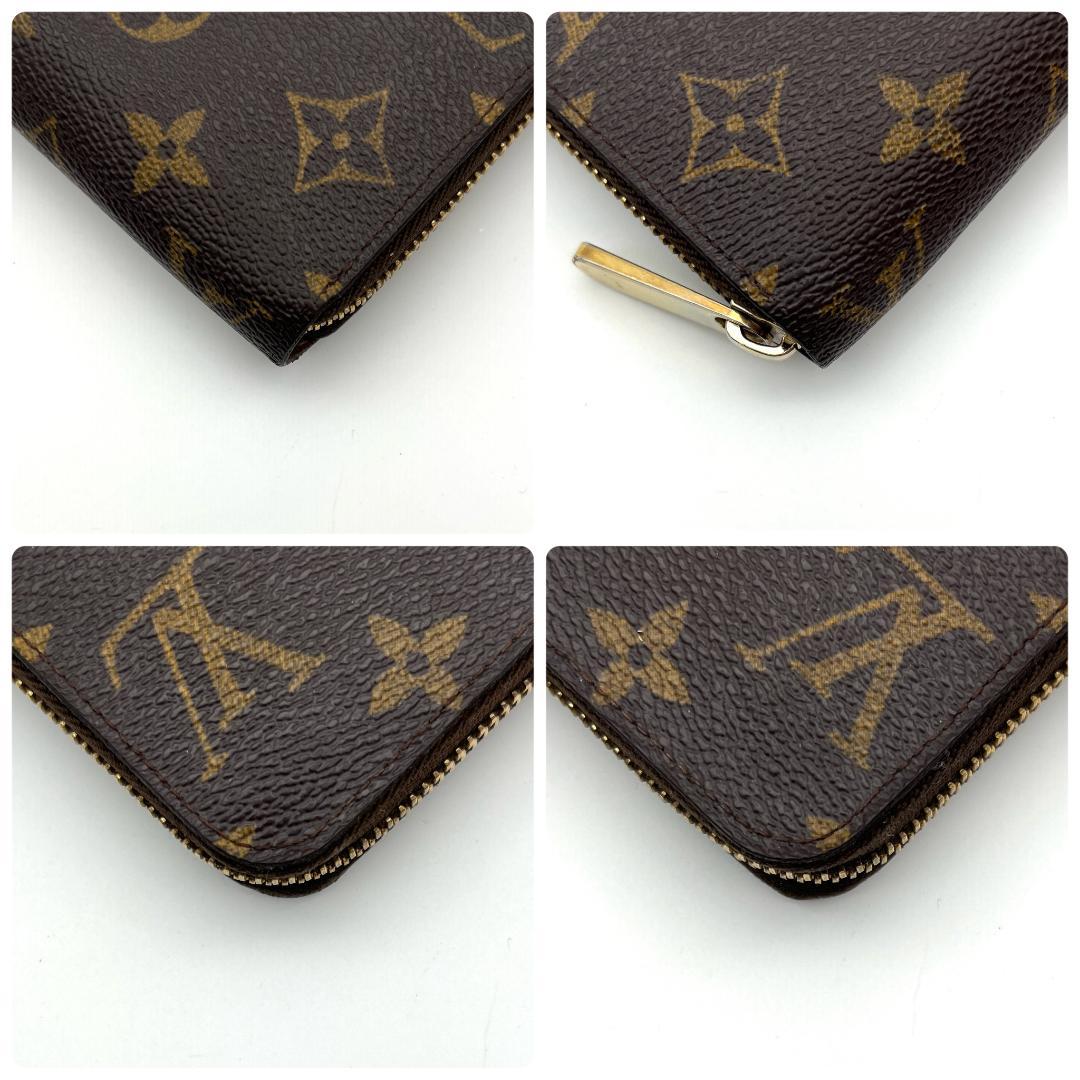 【超極美品】ルイヴィトン モノグラム ジッピーウォレット 長財布 C100