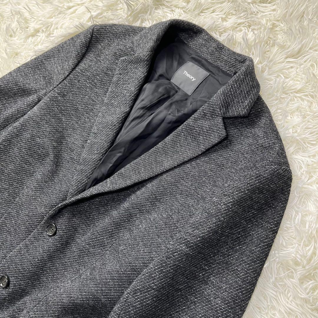 Theory スーツ セットアップ 現行 ウール サキソニー アンコン M