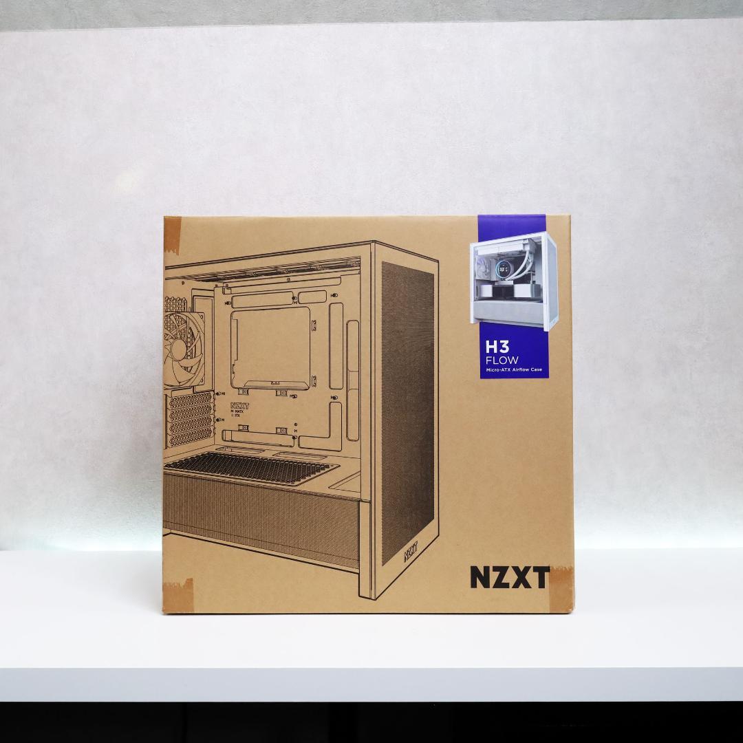 NZXT H3 FLOW White CPUクーラー＆ファンセット　㊸