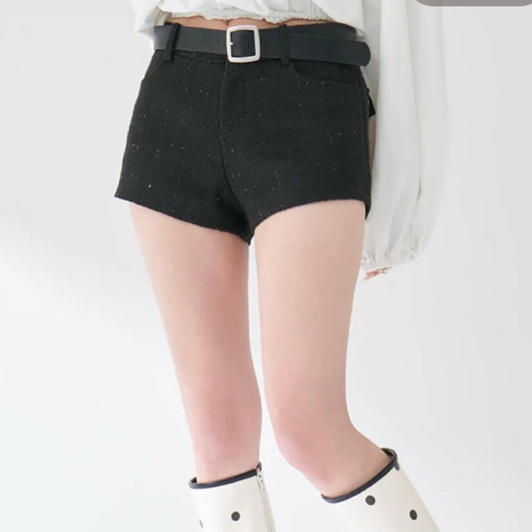 ダーリッチ ボンディングツイードショートパンツ S 新品未使用